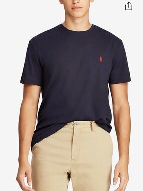 Polo by Ralph Lauren Men’s Navy Short Sleeve Tee. Size L. NWOT.
